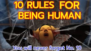 10 Rules for being human | Beauty is humanity