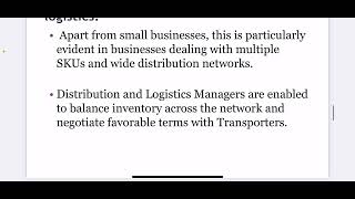 Demand Forecasting in SCM