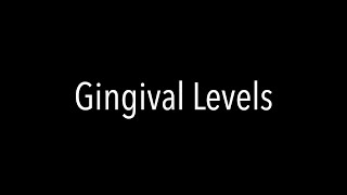 Gingival Levels