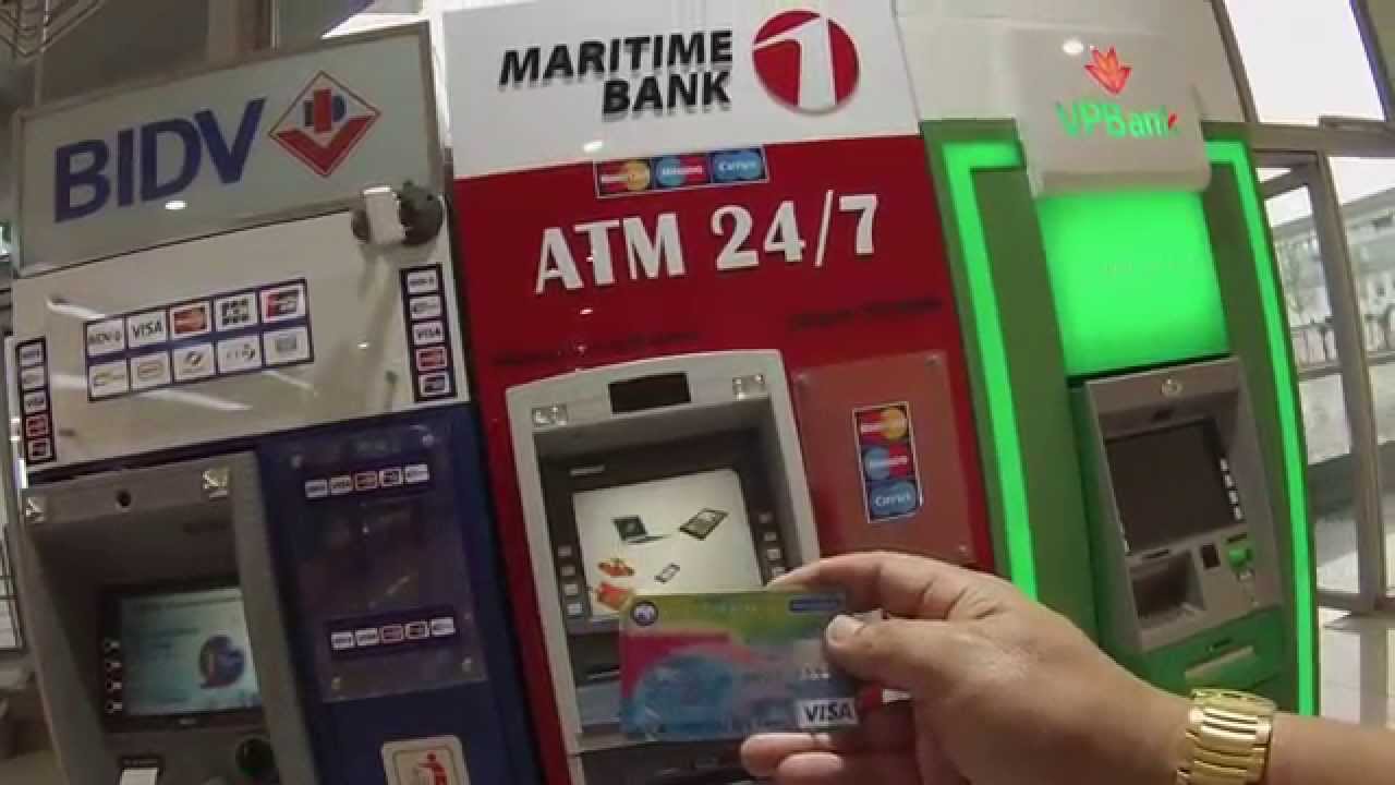 ระวัง ATM ใน สนามบินนานาชาตินอยไบ เวียดนาม กดเงินใช้ดีกว่าแลกแน่นอนไม่โดนโกง ATM IN NOIBAI Airport
