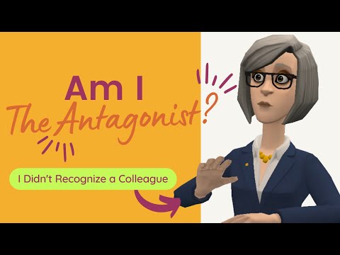 Am I The Antagonist for Not Recognizing a Colleague? | Am I the Antagonist? | Plotagon