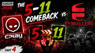 Esports Manager 2026 The Worst Team Challenge - THE 5-11 COMEBACK vs EYEBALLERS - Part 4 screenshot 5