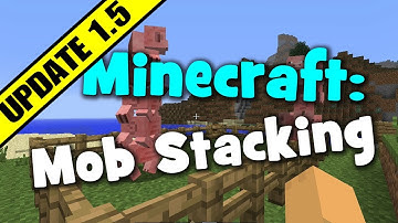 Minecraft 1.5 - Redstone Update - Mob Stacking - Full Tutorial
