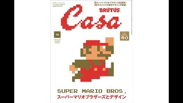 SUPER MARIO BROS.スーパーマリオブラザーズとデザイン