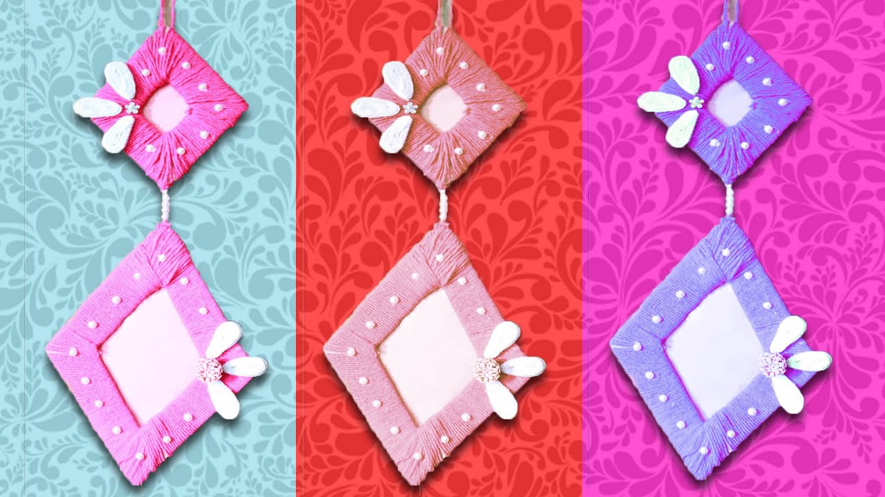 DIY Easy Woolen Wall Hanging Design for Home Decor New Wall Hanging