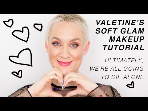 Easy Soft Glam Valentine's Makeup For Living in a Society | Capitalism | Deranged | Kiki G