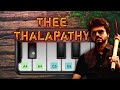 Thee thalapathyvijay thalapathy into music learn on piano with chords piano lesson