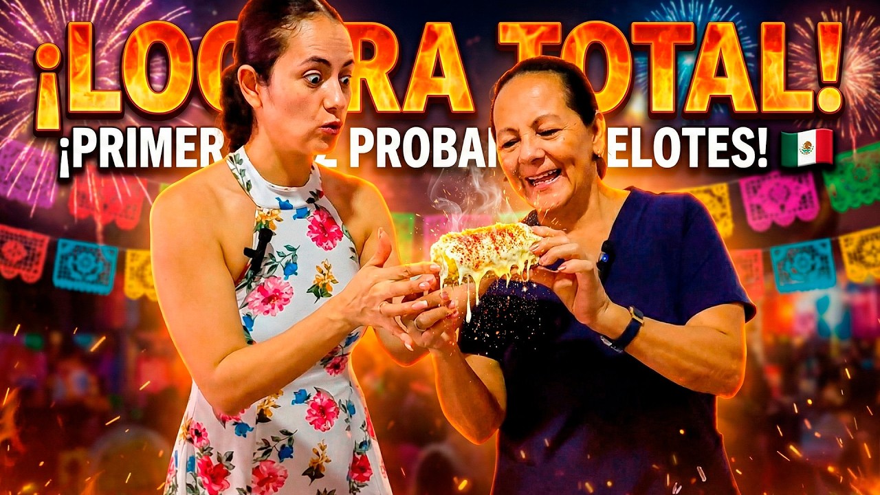 ¡LOCURA TOTAL! 🤯 Mi Familia Prueba ELOTES MEXICANOS por Primera Vez y Pasa ESTO...