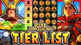 Rise of Kingdoms TIER LIST 2024 - Best Commanders for PvP screenshot 4