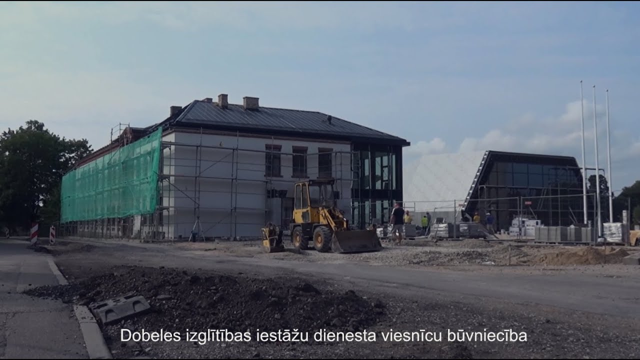 Dobeles novada izglītības iestāžu dienesta viesnīcas būvniecība