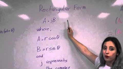 Polar and rectangular representation of sine waves