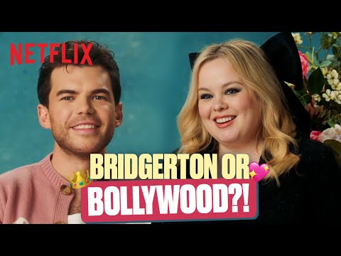 Guessing The Plot: Bridgerton OR Bollywood ❤️ Ft. Luke Newton & Nicola Coughlan | Netflix India