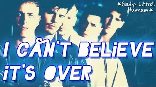 I can't believe it's over -New kids on the block (Subtitulos en español)