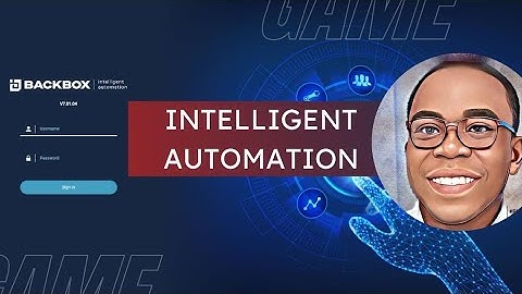 BACKBOX - Intelligent Network Automation Server Overview
