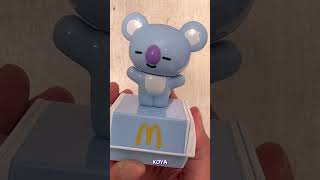 BT21 x Mcdonald’s Complete Collectible Set. Unpacking Happy Meal BTS Toys
