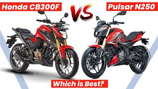 2024 Honda CB300F VS Pulsar N250 💥 | On Road Price | Mileage | Top Speed