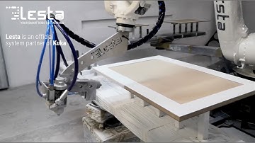 Lesta, srl your smart robotic finishing, is an official system partner of KUKA - Robots & Automation