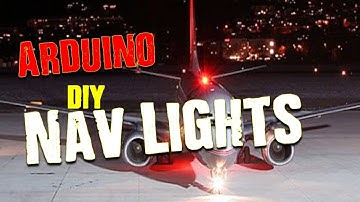 RC/Drone Navigation Lights- Arduino Build & Code