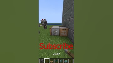 Minecraft robotic arm build #shorts