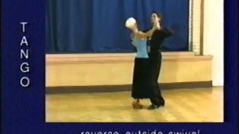 Tango dance steps 24. Reverse outside swivel