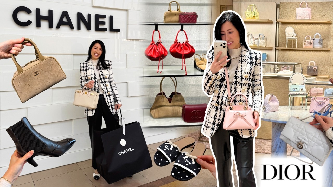 Luxury Shopping: CHANEL Private Appointment & DIOR Mini Cigale Try