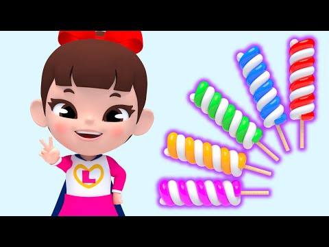 Finger Family Lollipop <strong>Candy</strong> Store Nursery Rhymes Kids Songs बच्चे गा रहे हैं | <strong>Super</strong> Lime <strong>And</strong> Toys