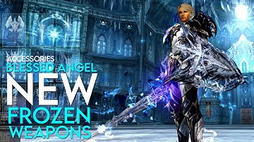 Frozen Weapons / Blessed Angel Accesories  Preview - Lineage2Ertheia