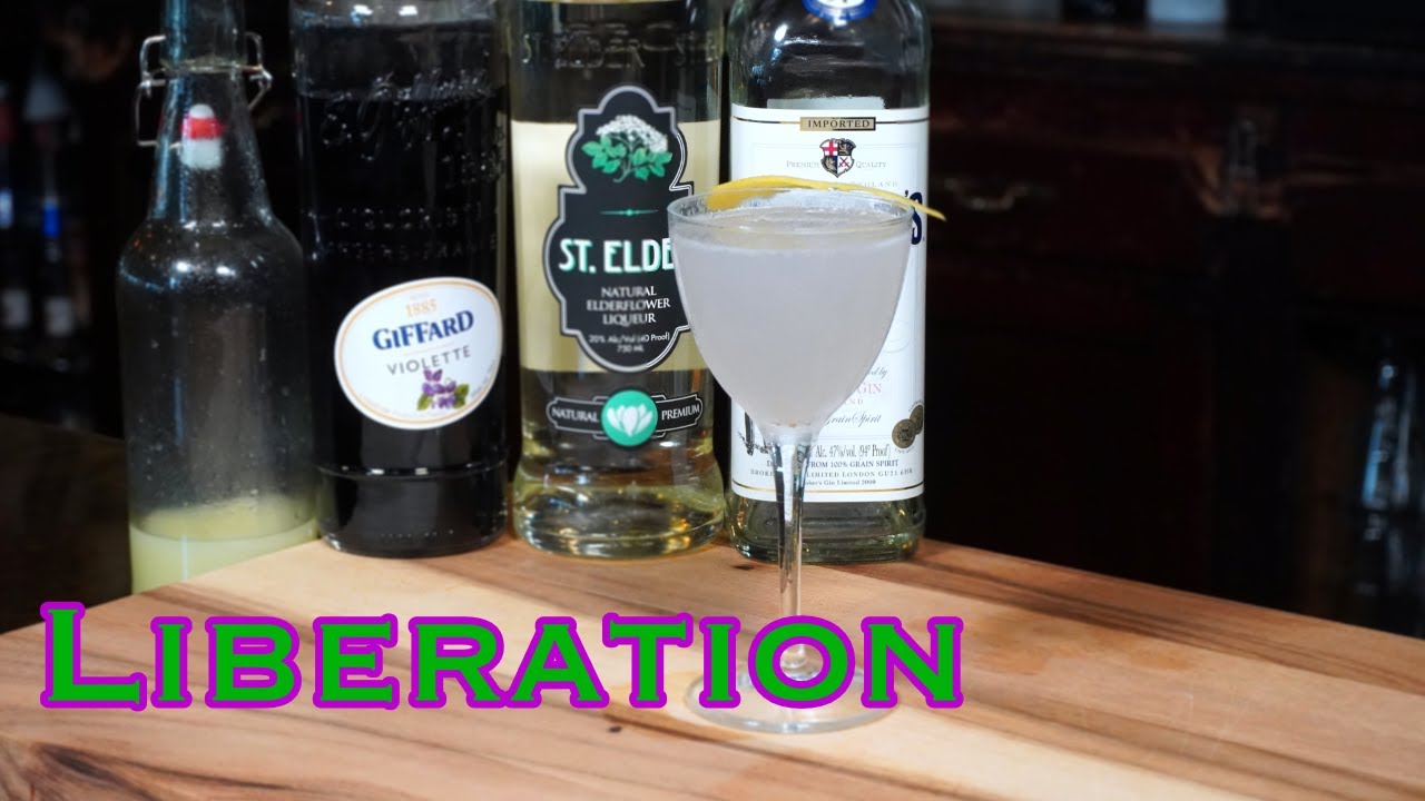 The Liberation is a Sweet and Floral Gin Cocktail