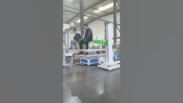 Robotic arm load-bearing test #woodworkingtools