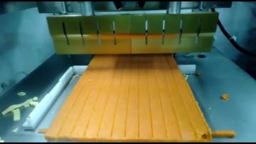 Ultrasonic Milk Sweet Cutting Machine. @systemsautomation6210