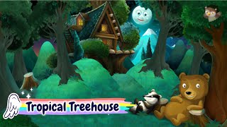 Sleep Meditation for Children | YOUR TROPICAL TREEHOUSE | Bedtime Sleep Story for Kids