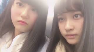 AKB48 16期 前田彩佳+庄司なぎさ 出会いたての頃の二人 2017/09/26
