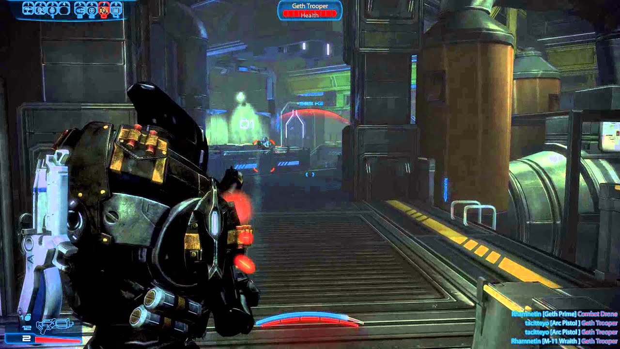 Mass Effect 3 Multiplayer - Turian Saboteur Gameplay (1080p)