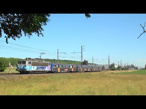 Méli-mélo de trains autour de Toulouse