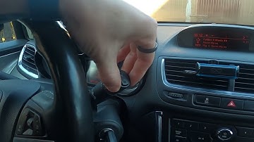 How to Enable or Disable Front Windshield Wipers in Opel Mokka I ( 2012 – 2019 ) - Use Wipers