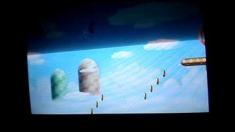 New Super Mario Bros Wii cheating hacking :D