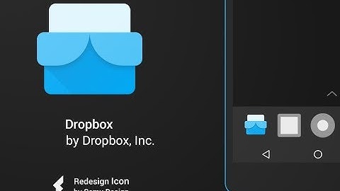 Adobe Illustrator Speed Art | Dropbox Icon | Material Design Icon Tutorial |
