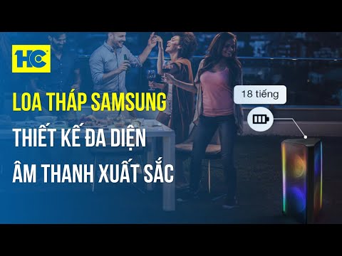 Loa tháp Samsung MX-ST50B/XV thiết kế đa diện, âm thanh xuất sắc • Siêu Thị Điện Máy HC