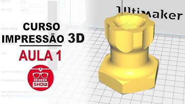 [AULA 01] CURSO de impressão 3D GRATUITO com o Cura - Instalação e Primeiros passos