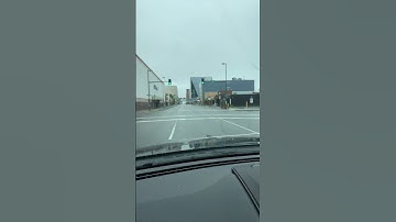 Mesmerizing Rainy Commute in Alaska: Nature
