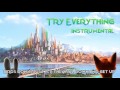 Zootopia - Try Everything - Official Instrumental ( Lyrics ) Mp3 Song
