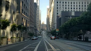 Пустой Сан-Франциско после погромов и протестов, поселения бомжей в центре , катаемся по городу