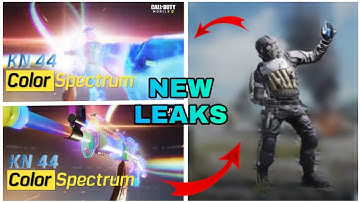 CALL OF DUTY MOBILE SEASON 4/5 Sentinel Recon, TEST SERVER & KN - 44 - Color Spectrum New Gameplay