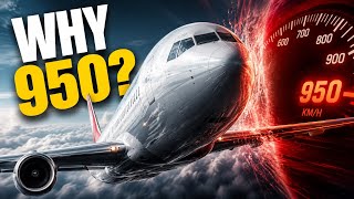 Why Airplanes Don’t Fly Faster Than 950 km/h — The Real Reason