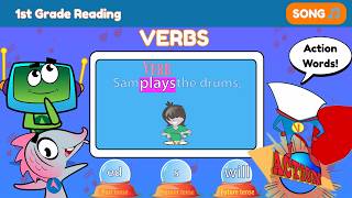 Verbs Song 🎶 | Action Words & Verb Tenses for Kids screenshot 3