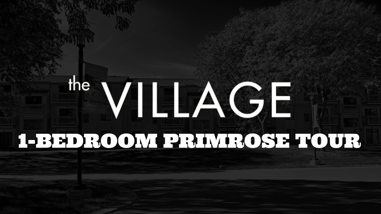 The Village Apartments Wixom, MI 1Bedroom Primrose Floor Plan Tour