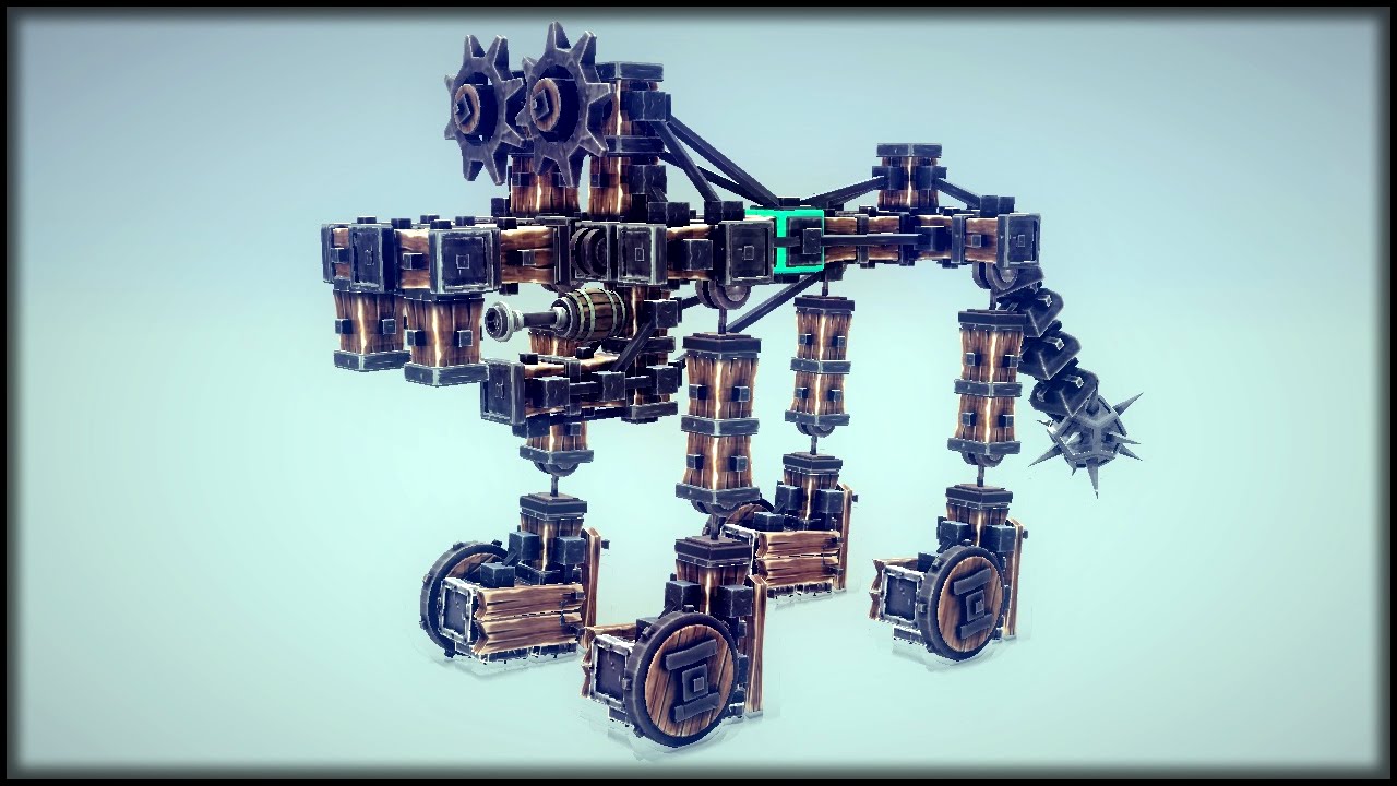 BESIEGE - ROBO DOG - YouTube