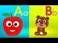 Phonics Song with TWO Words - A For Apple - ABC Alphabet Songs with Sounds for Children