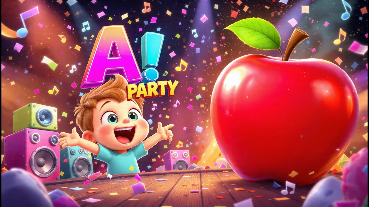 🍰 Sweet ABC Learning Song | Fun Alphabet Song for Little Kids 🍭