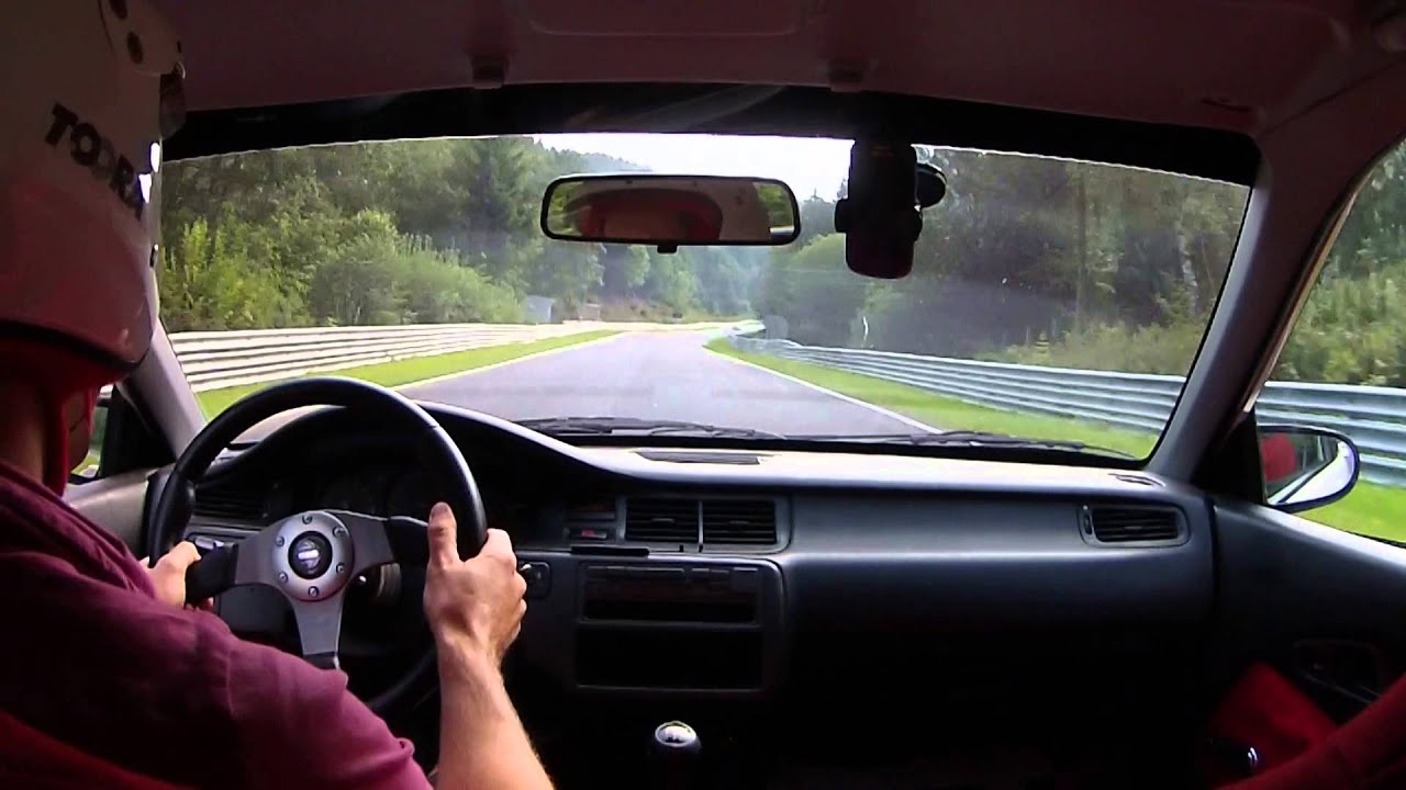 Honda Civic EG B18C Nurburgring Nordschleife 12-9-2015 + BMW M3